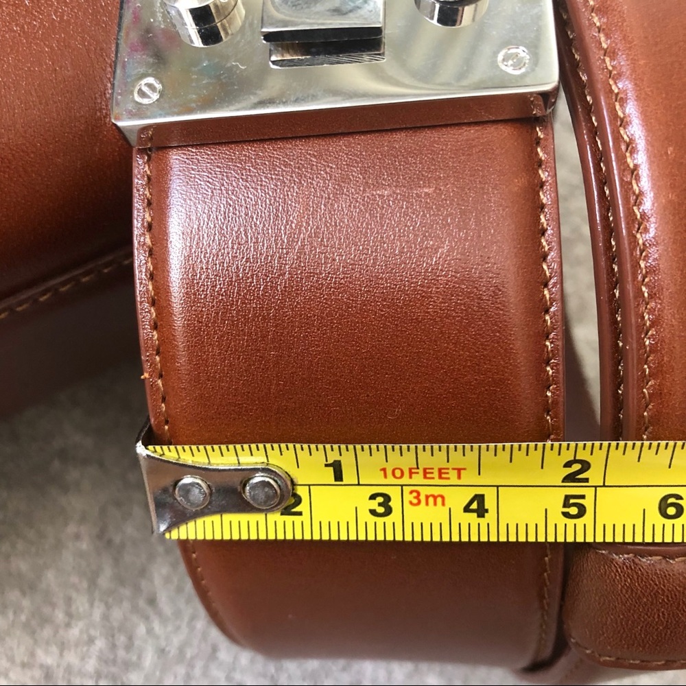 Vintage Calvin Klein leather bag and matching belt - Picture 8 of 15
